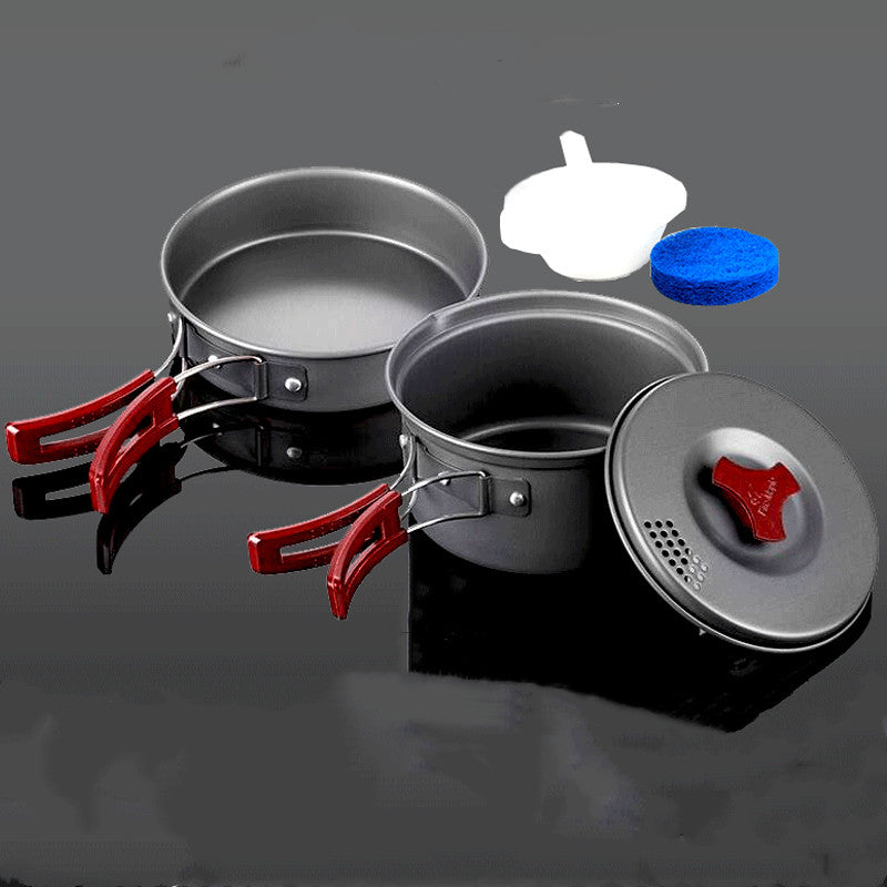 Picnic cookware set camping pot set