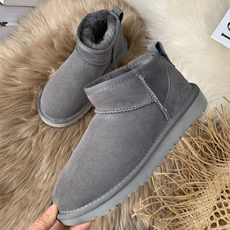 Sheepskin Snow Boots