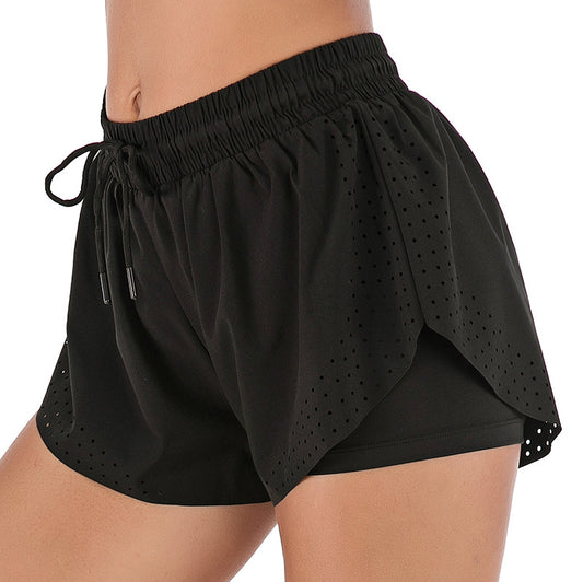 Double-layer Two piece Running Shorts