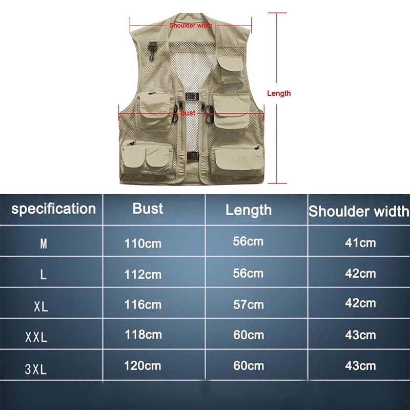 Ultralight Tactical Fishing Vest