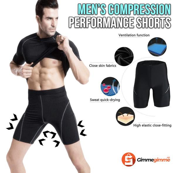 Mens Compression Performance Shorts