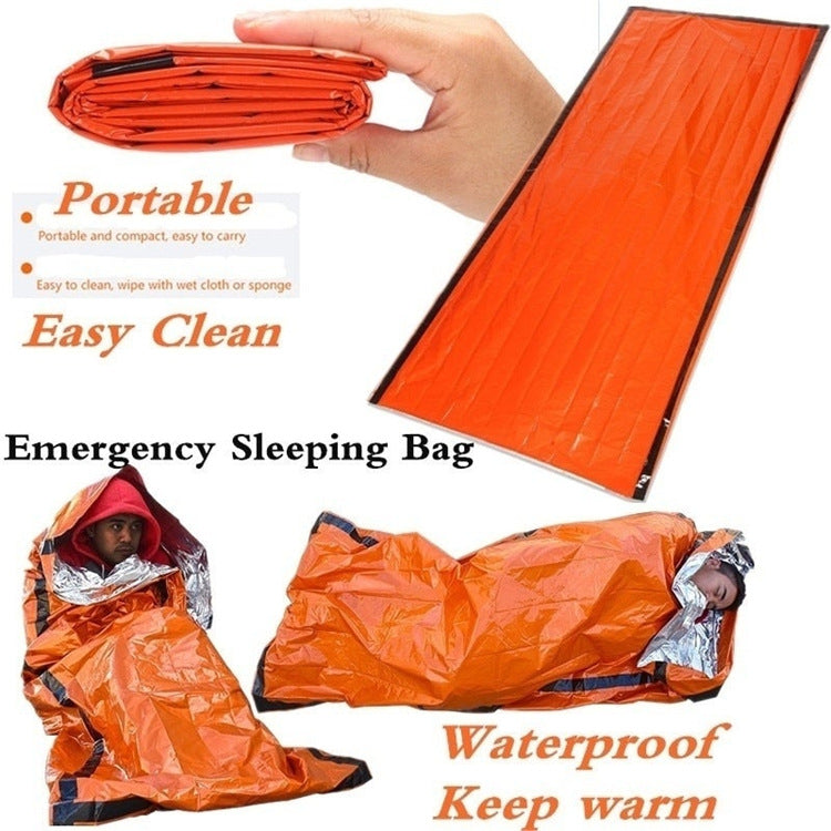 Outdoor Living Bivy Emergency Sleeping Bag Thermal Insulation