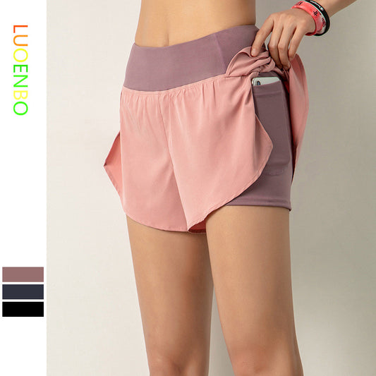 LUOENBO 2020 Women Running and Fitness Shorts