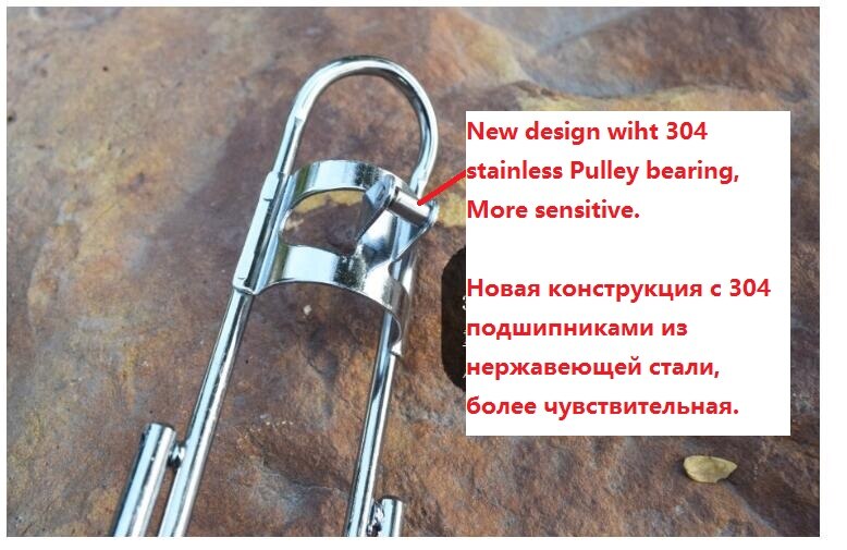 2019 New design with Pulley High Strength  Steel Automatic fishing rod mount spring fishing pole holder sea rod fishing tackle